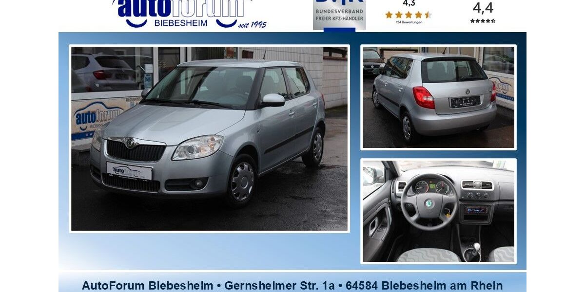 Skoda Fabia 70.000 km 4.999 &euro; Biebesheim 64584