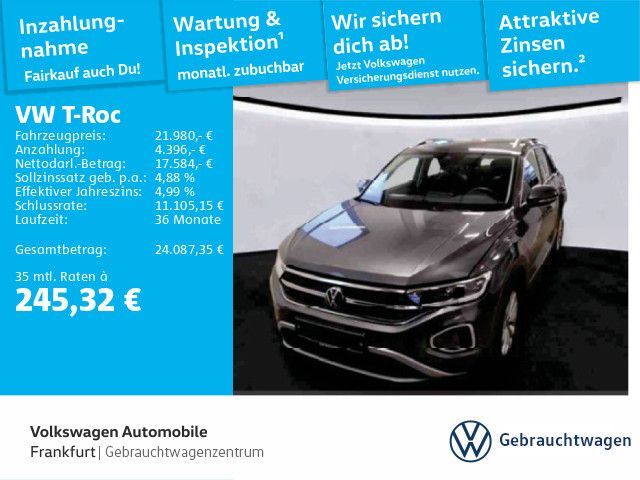 VW T-Roc 90.200 km 21.980 &euro; Frankfurt 60326
