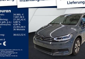 VW Touran 24.200 km 34.679 &euro; Bischofsheim 65474