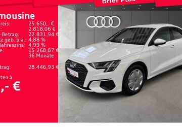 Audi A3 5.007 km 25.650 &euro; Frankfurt am Main 60326