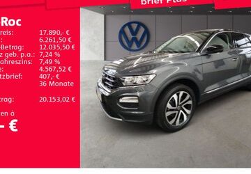 VW T-Roc 88.985 km 17.890 &euro; Frankfurt am Main 60326