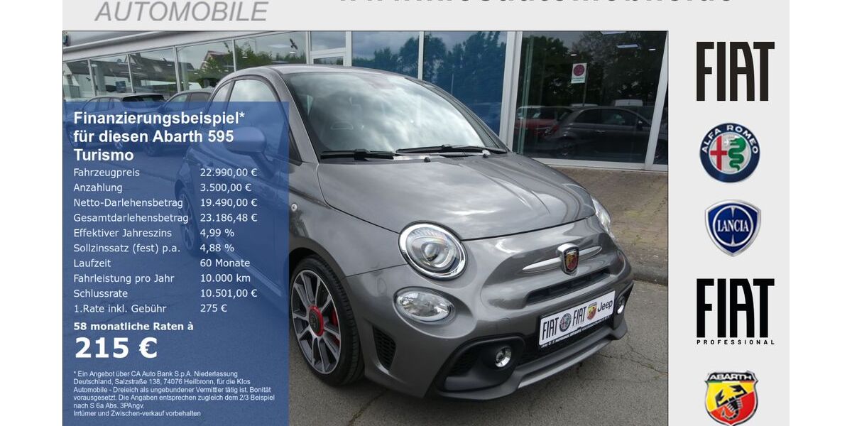 Abarth 595 Turismo 41.091 km 22.990 &euro; Dreieich 63303