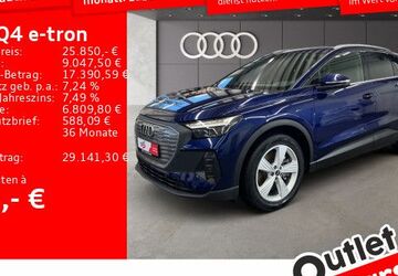 Audi Q4 e-tron 62.118 km 25.850 &euro; Frankfurt am Main 60314