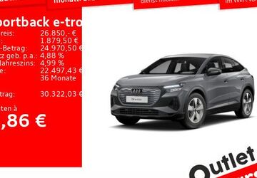 Audi Q4 e-tron 69.976 km 26.840 &euro; Frankfurt am Main 60314