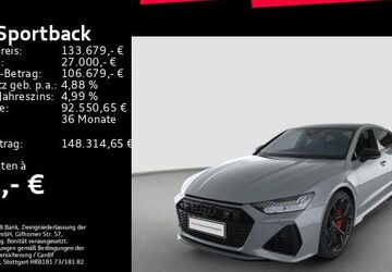 Audi RS7 10.700 km 132.979 &euro; Offenbach am Main 63071