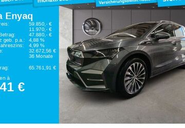 Skoda Enyaq 4.500 km 59.850 &euro; Frankfurt 60326