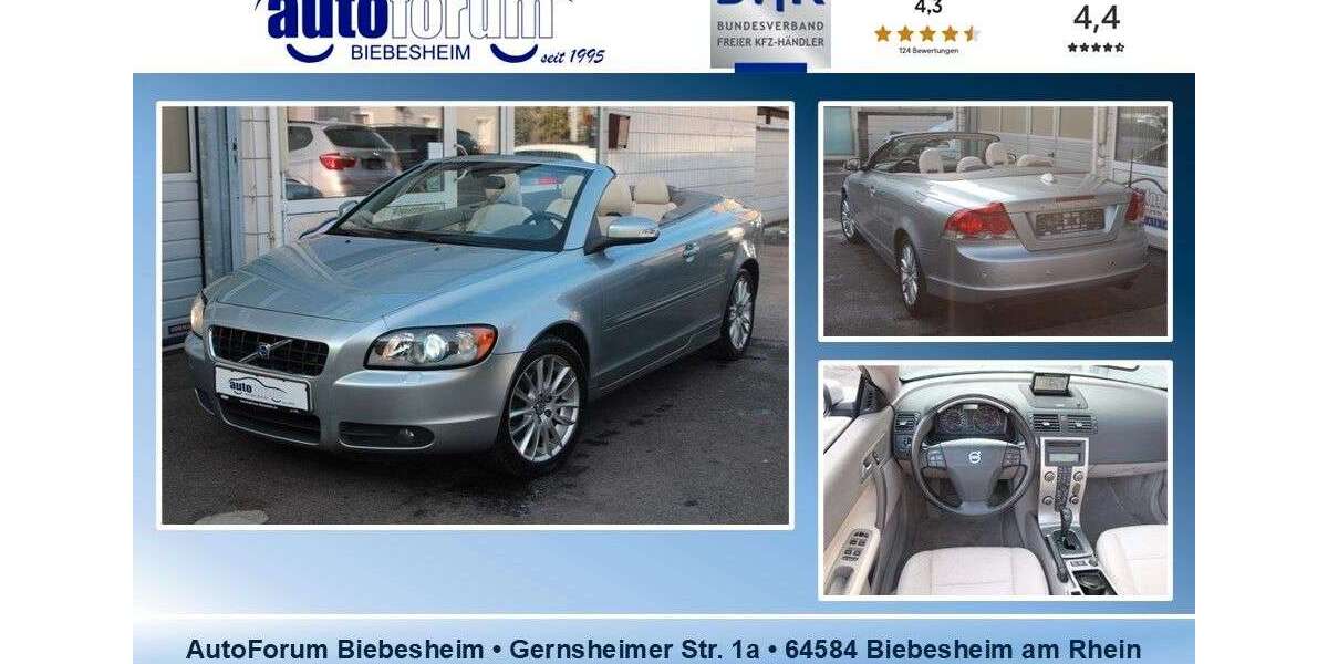 Volvo C70 170.000 km 7.999 &euro; Biebesheim am Rhein 64584