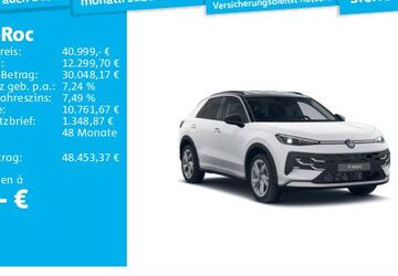 VW T-Roc 4.500 km 40.999 &euro; Neu-Isenburg 63263