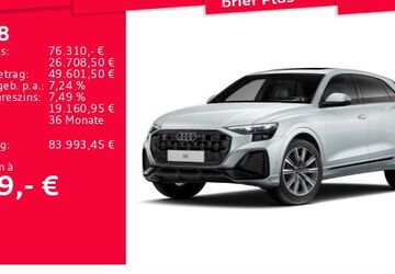 Audi Q8 28.898 km 76.309 &euro; Frankfurt am Main 60314