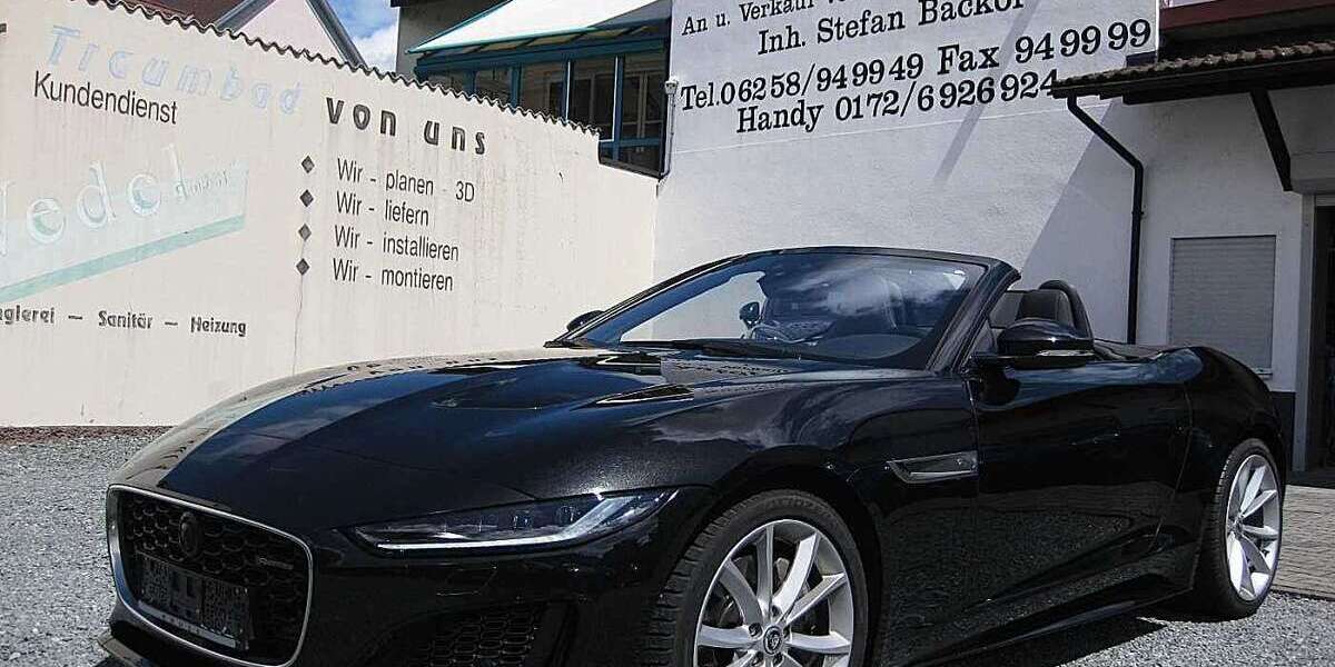 Jaguar F-Type 23.000 km 50.999 &euro; Biebesheim 64584