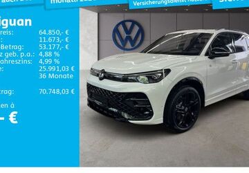 VW Tiguan 4.500 km 64.850 &euro; Frankfurt 60326