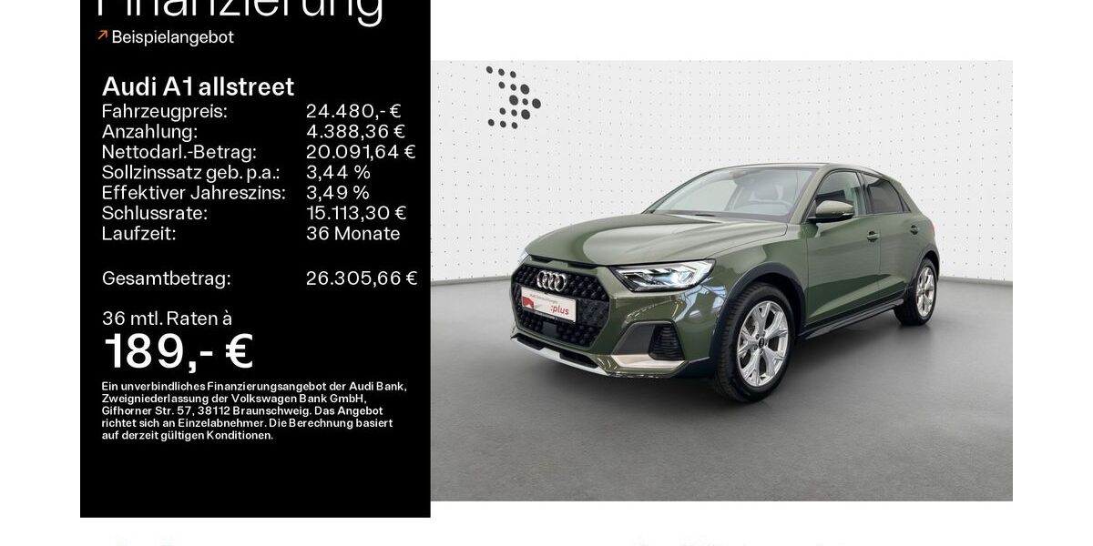 Audi A1 6.255 km 24.480 &euro; Hofheim 65719
