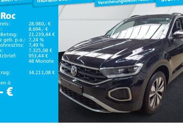 VW T-Roc 25.950 km 28.980 &euro; Frankfurt 60326