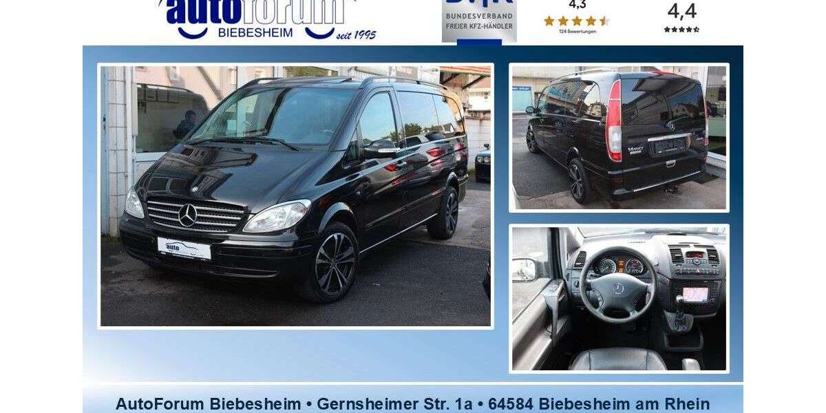 Mercedes-Benz Viano 268.000 km 9.999 &euro; Biebesheim am Rhein 64584