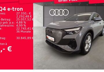 Audi Q4 e-tron 61.731 km 27.350 &euro; Frankfurt am Main 60314