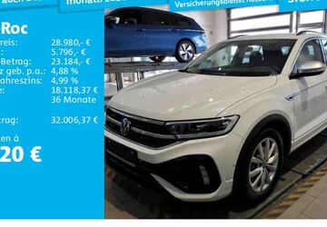 VW T-Roc 87.968 km 28.980 &euro; Frankfurt 60326