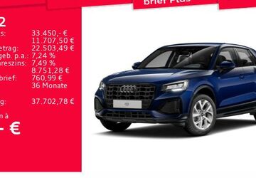Audi Q2 17.786 km 33.450 &euro; Frankfurt am Main 60314
