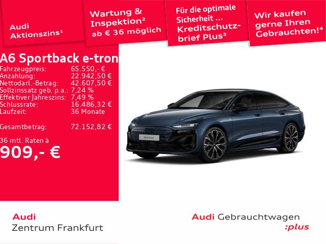 Audi A6 e-tron 4.004 km 65.550 &euro; Frankfurt am Main 60314