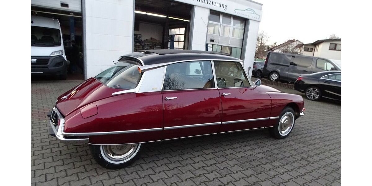 Citroen DS 20 Pallas ein Traum in rouge cornaline 1.200 km 84.900 &euro; Rodgau 63110