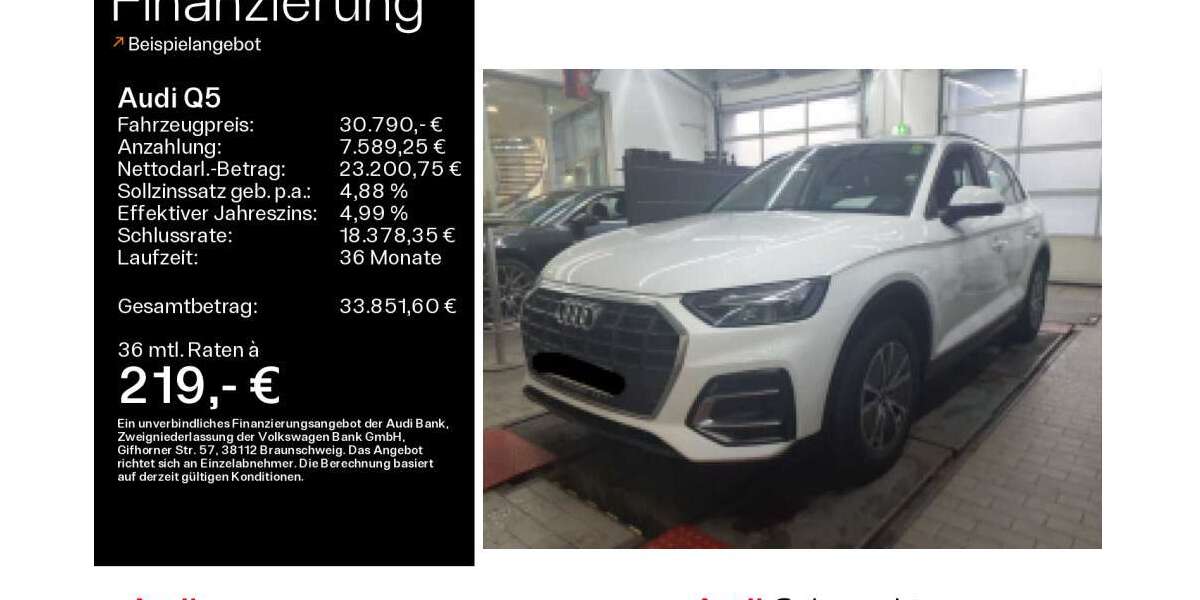 Audi Q5 76.917 km 30.790 &euro; Hofheim 65719