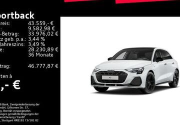 Audi A3 6.100 km 43.559 &euro; Offenbach am Main 63071