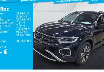 VW T-Roc 21.983 km 28.980 &euro; Frankfurt 60326