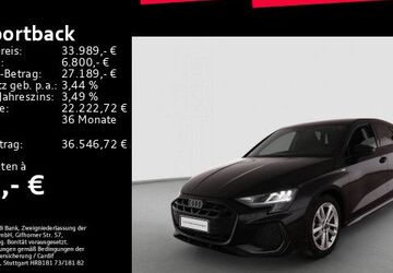 Audi A3 28.100 km 33.989 &euro; Offenbach am Main 63071