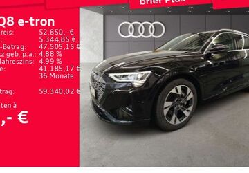 Audi Q8 e-tron 29.008 km 52.850 &euro; Frankfurt am Main 60314