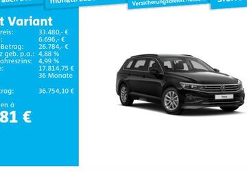 VW Passat Variant 7.500 km 33.480 &euro; Frankfurt 60326