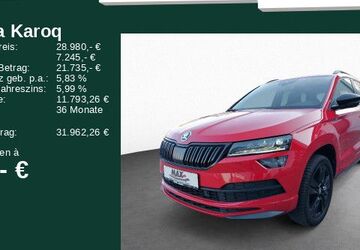 Skoda Karoq 35.400 km 28.980 &euro; Rödermark 63322