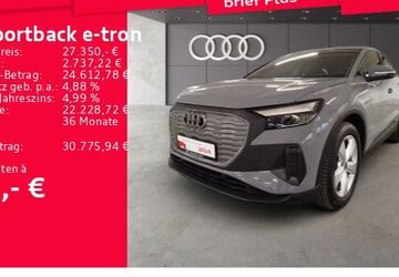Audi Q4 e-tron 71.607 km 26.850 &euro; Frankfurt am Main 60314