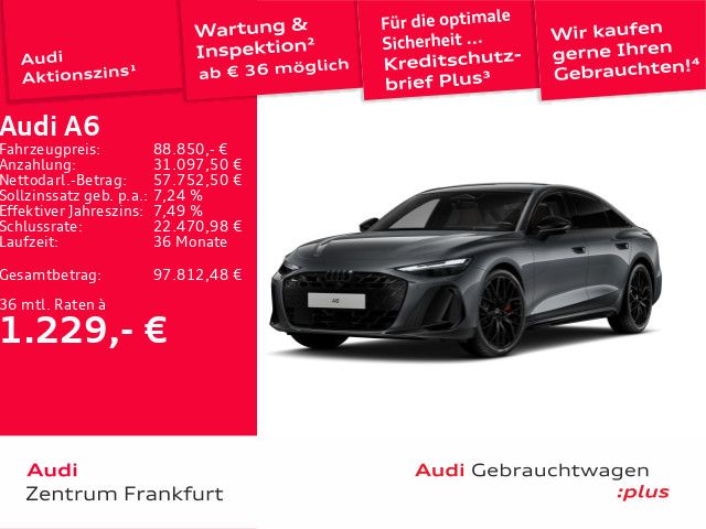 Audi A6 1.260 km 88.850 &euro; Frankfurt am Main 60314