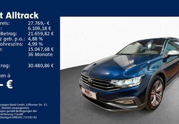 VW Passat Alltrack 109.950 km 27.769 &euro; Heusenstamm 63150