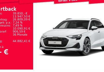 Audi A3 7.473 km 39.850 &euro; Frankfurt am Main 60314