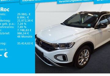 VW T-Roc 17.453 km 29.980 &euro; Frankfurt 60326