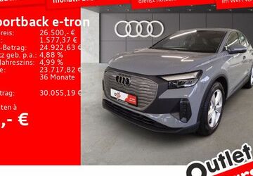 Audi Q4 e-tron 54.536 km 25.850 &euro; Frankfurt am Main 60314