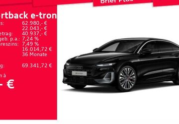 Audi A6 e-tron 11.116 km 62.980 &euro; Frankfurt am Main 60326