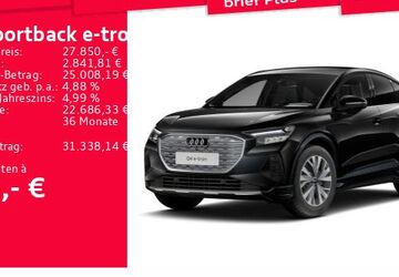 Audi Q4 e-tron 37.468 km 27.190 &euro; Frankfurt am Main 60326