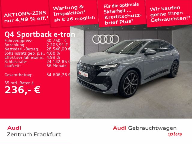 Audi Q4 e-tron 53.963 km 30.750 &euro; Frankfurt am Main 60326