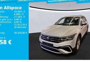 VW Tiguan Allspace 64.504 km 34.480 &euro; Frankfurt 60326