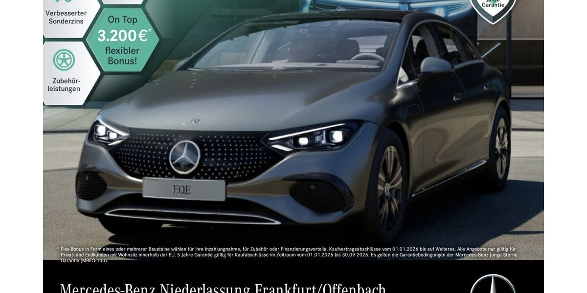 Mercedes-Benz EQE 43.875 km 47.990 &euro; Frankfurt 60599