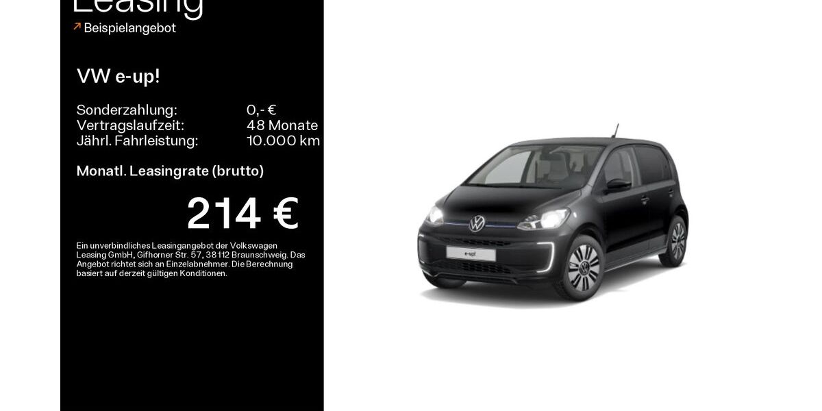 VW e-up! 20.382 km 16.430 &euro; Hofheim 65719
