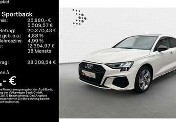 Audi A3 50.976 km 25.880 &euro; Hofheim 65719