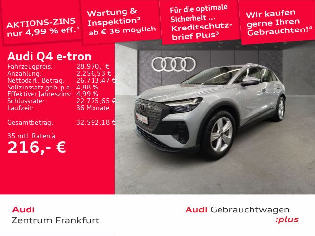 Audi Q4 e-tron 43.197 km 28.970 &euro; Frankfurt am Main 60314