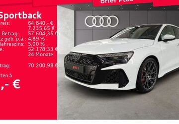 Audi RS3 5.900 km 63.990 &euro; Frankfurt am Main 60314