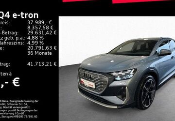 Audi Q4 e-tron 77.850 km 37.989 &euro; Offenbach am Main 63071