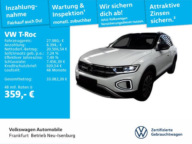 VW T-Roc 8.344 km 27.980 &euro; Neu-Isenburg 63263