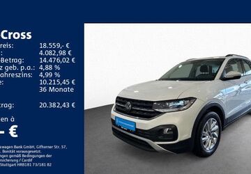 VW T-Cross 69.400 km 17.979 &euro; Offenbach am Main 63071