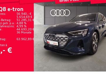 Audi Q8 e-tron 18.166 km 54.850 &euro; Frankfurt am Main 60314