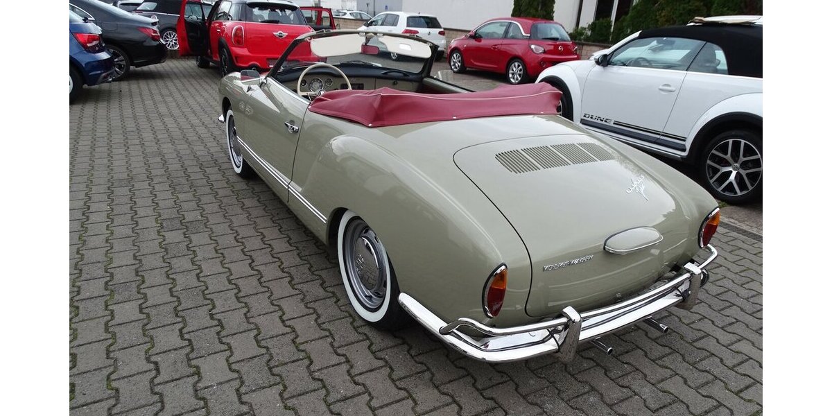VW Karmann Ghia Cabrio vollständig restauriert 1.200 km 63.900 &euro; Rodgau 63110